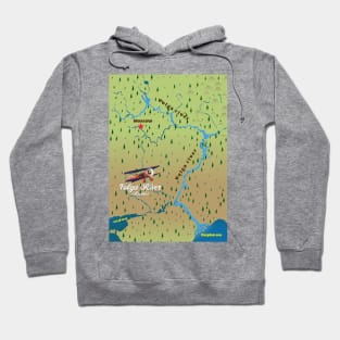 Volga River Russia Hoodie